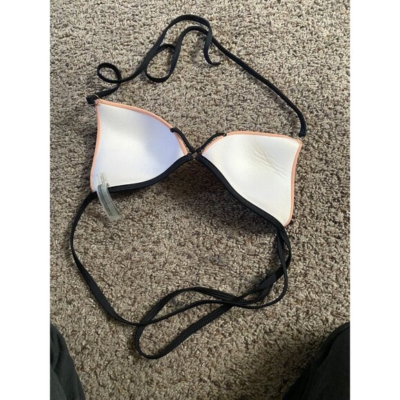 Victoria's Secret PINK Peach Bikini Top Women's Size M - Picture 3 of 5